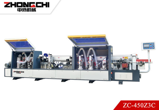 ZC-450Z3C অটোমেটিক এজব্যান্ডার কাঠের ব্যান্ডিং মেশিন গ্রোভিং ট্রান্সফার প্রিন্টিং সহ