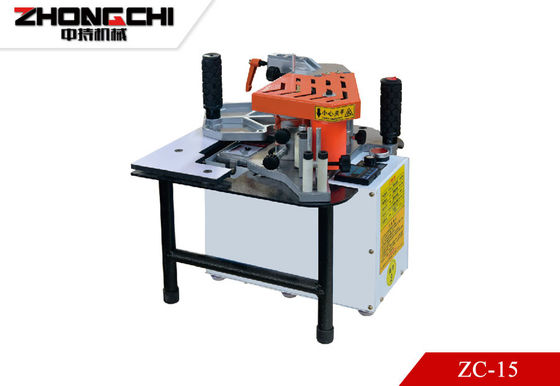 ZC-15 পোর্টেবল এজ ব্যান্ডার পিএলসি কন্ট্রোল পোর্টেবল এজ ব্যান্ডিং মেশিন